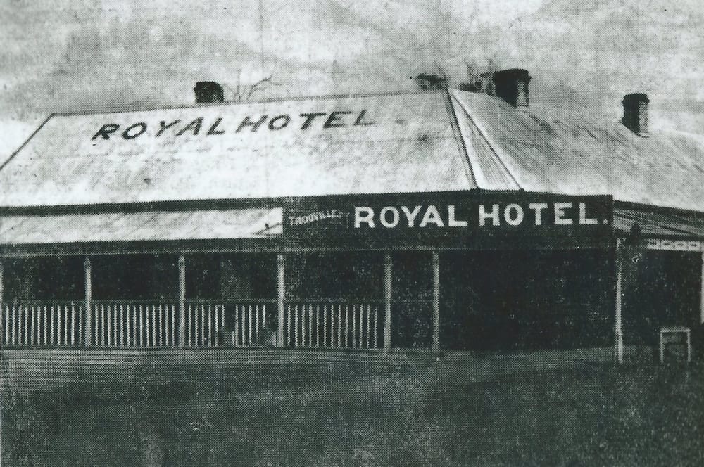 Snapshot of the past: Royal Hotel post image