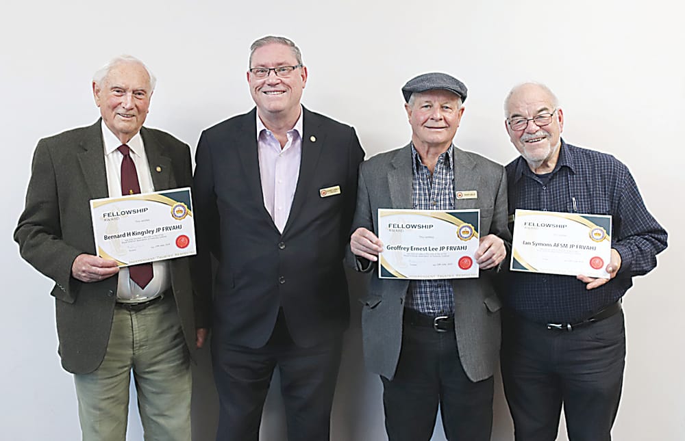 JPs honoured as fellows post image