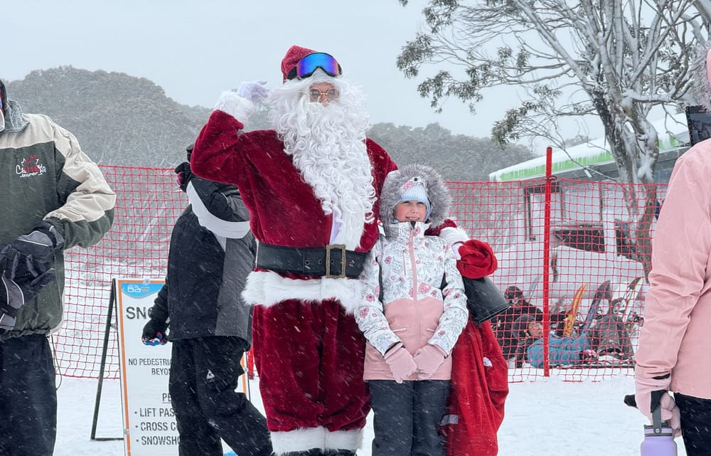 Santa visits Mt Baw Baw post image