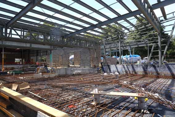 Leisure centre takes shape post image