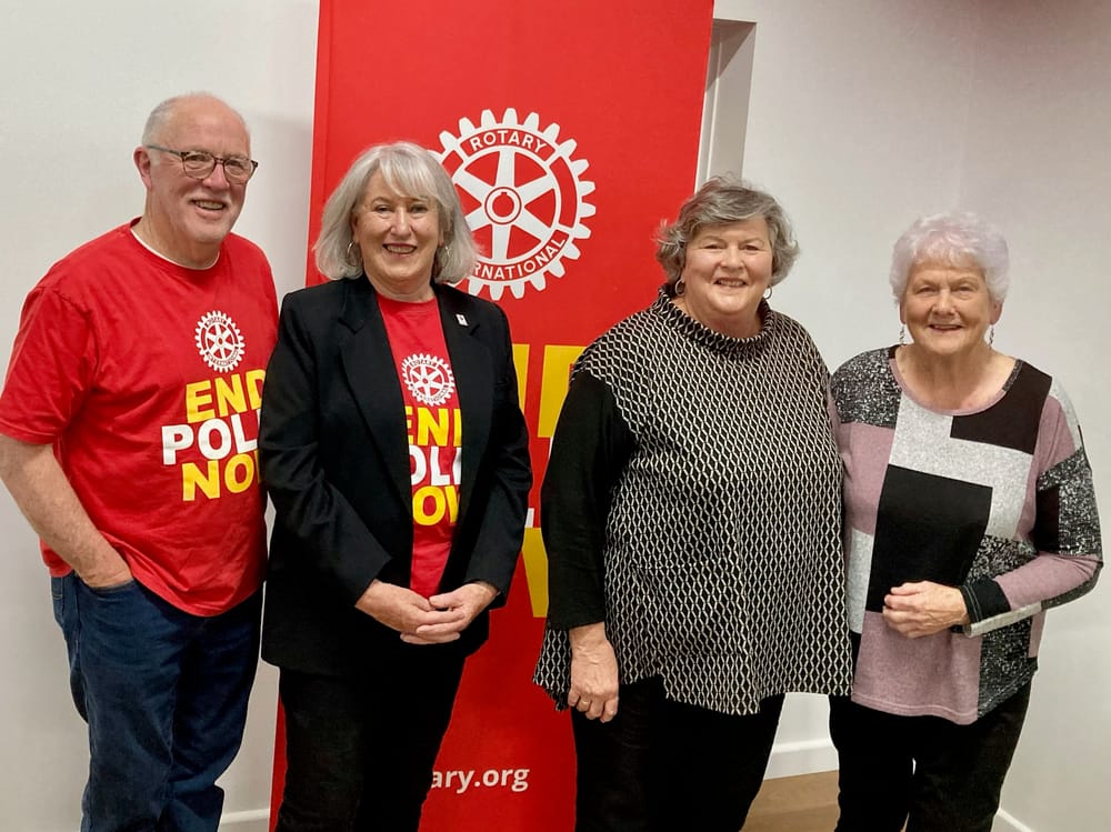 Talent on stage to help fight polio post image