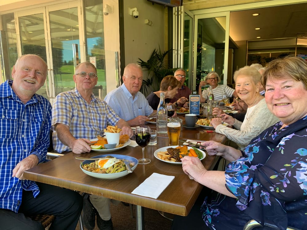 Bridge club celebrates with Christmas breakup post image