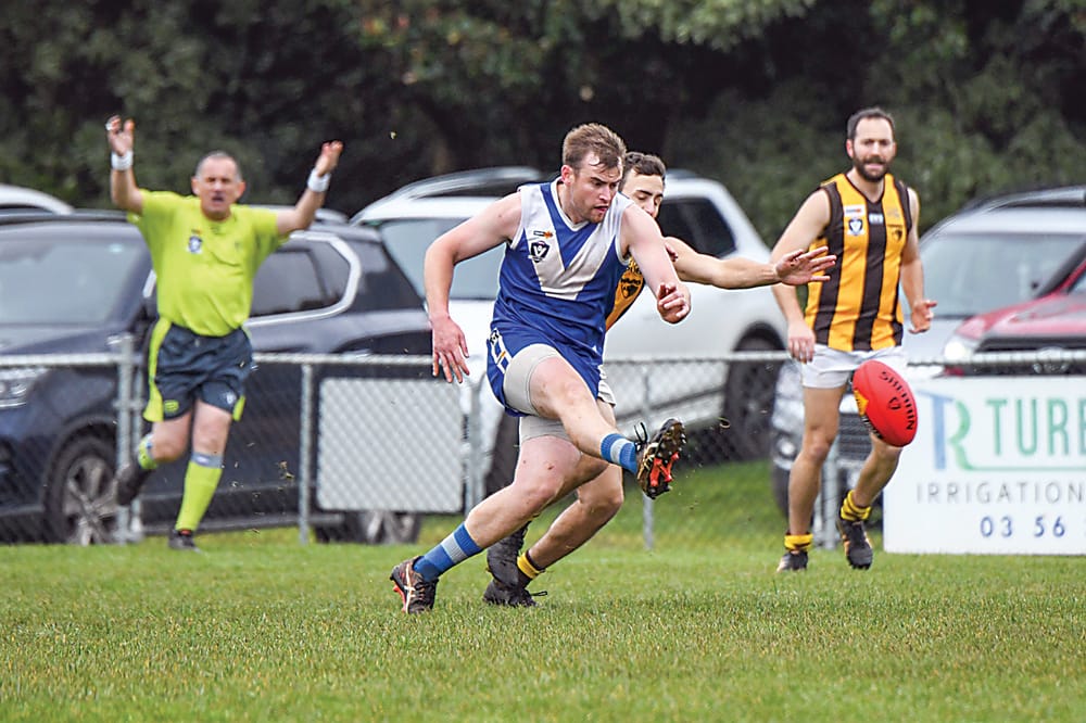 Blues win a close one post image