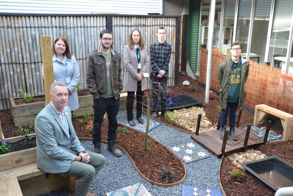 Sensory garden brought to life for student well-being post image