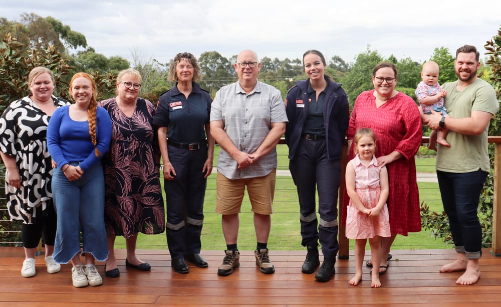 Family's CPR skills prove life saving for Darryl post image