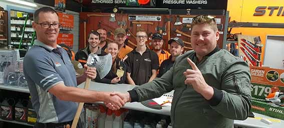 Glen is world champion post image