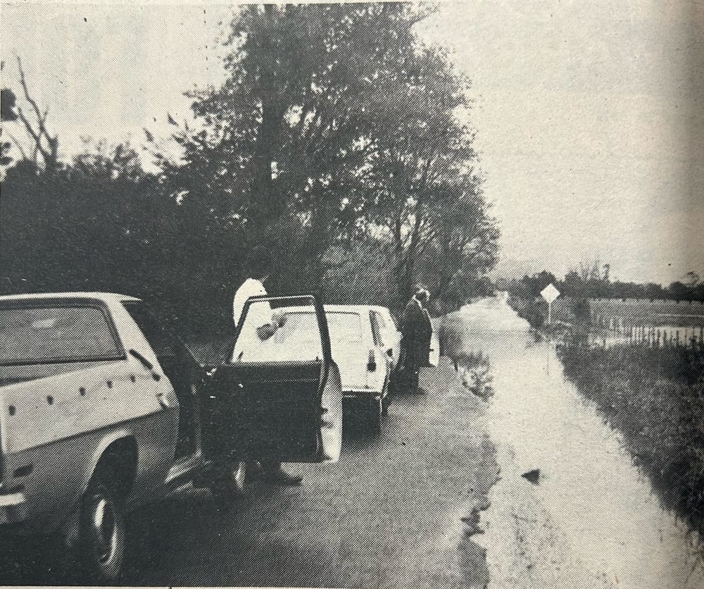 Snapshot of the past - flooding in Cloverlea post image