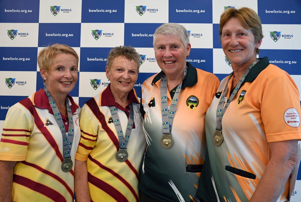 Neerim Pair team up with Traralgon Pair to win the Women’s State Fours Title post image