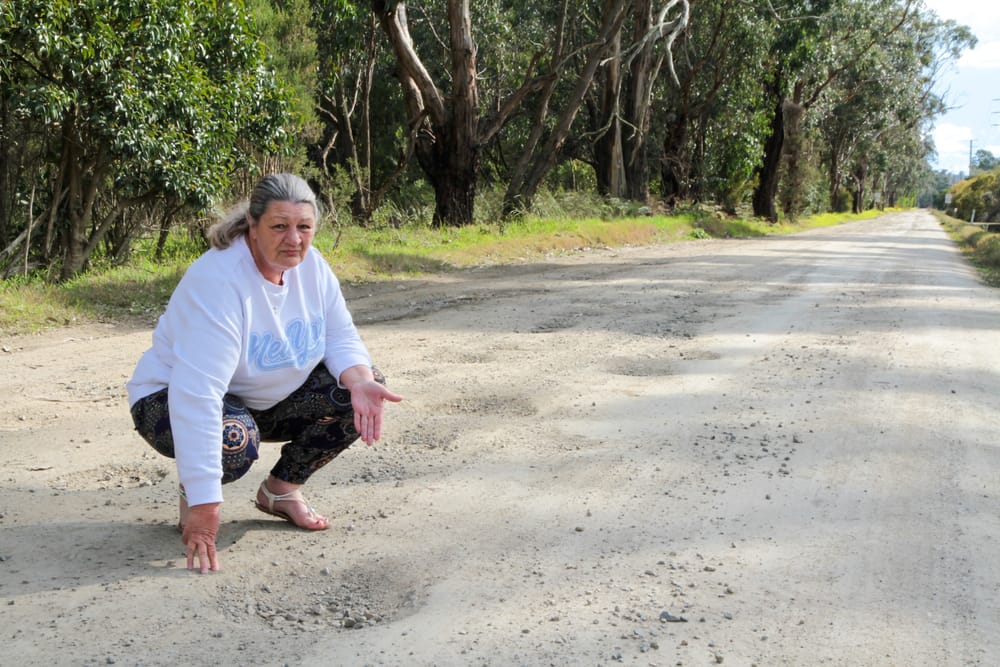 Residents are fed up with potholes post image