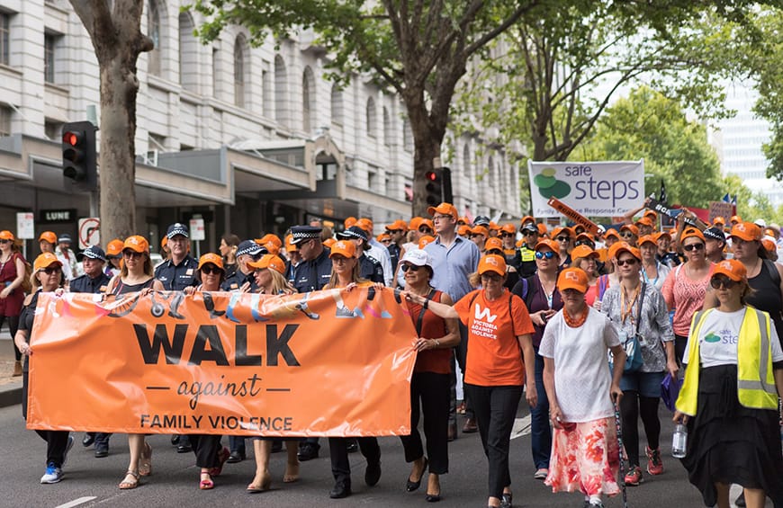 Join walk against family violence post image