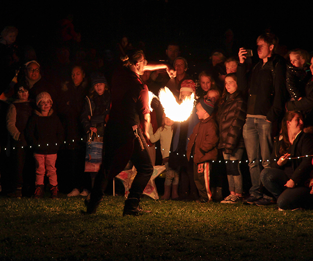 Warragul ignites the night post image