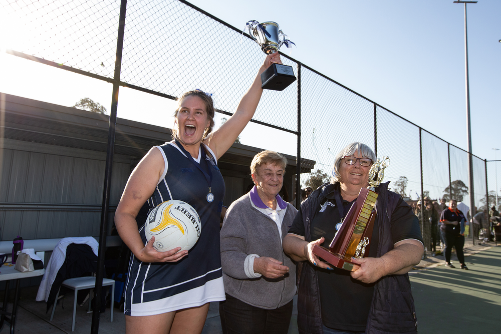 Catani netballers take out EDNA A grade premiership post image