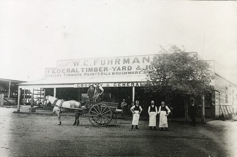 Snapshot of the past - W.C. Fuhrmann's store post image