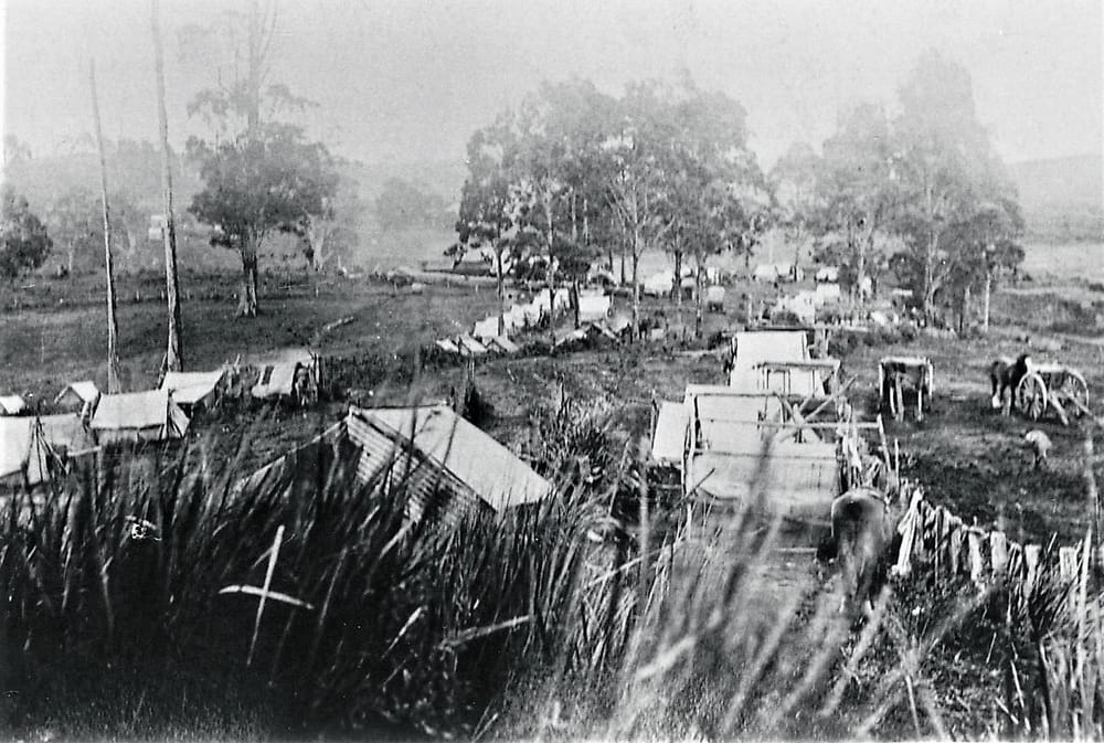 Snapshot of the past: railway workers camp post image