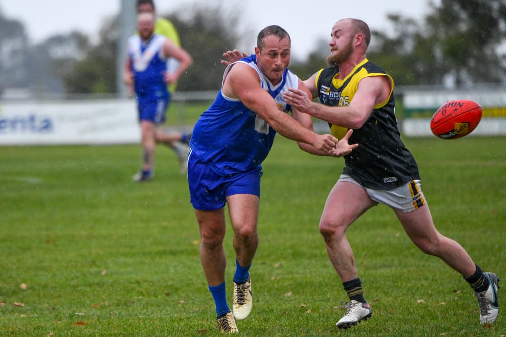 Blues honour past players post image