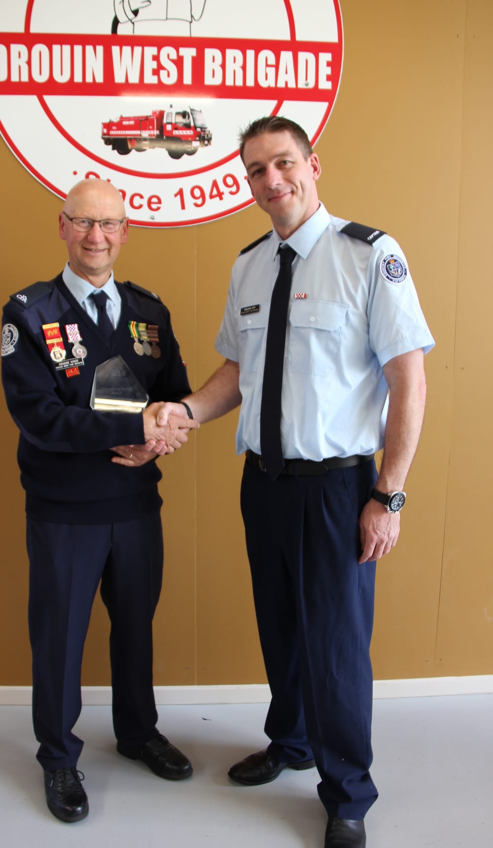 Brigade's honours 270 years service post image