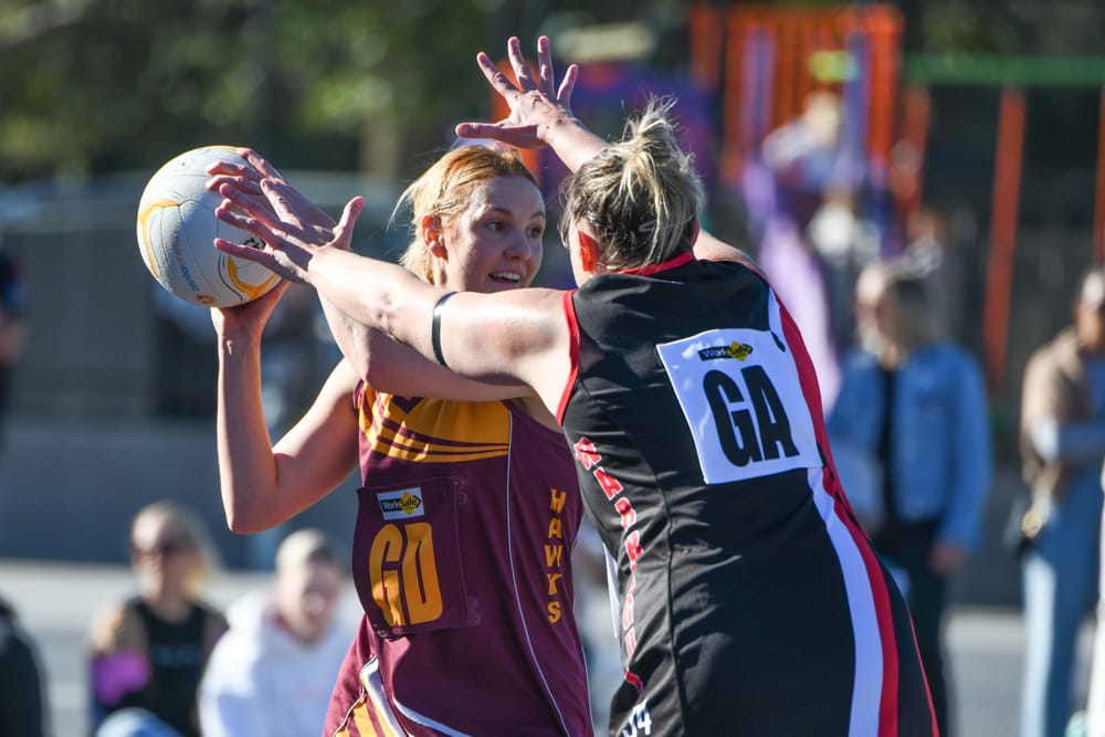 Hawks win five in local derby post image