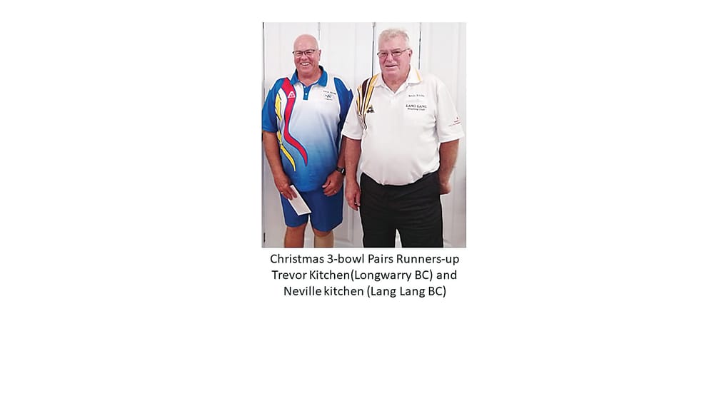 Garfield annual bowls tournament a success post image
