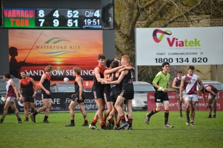 Under 18s keen on finals post image