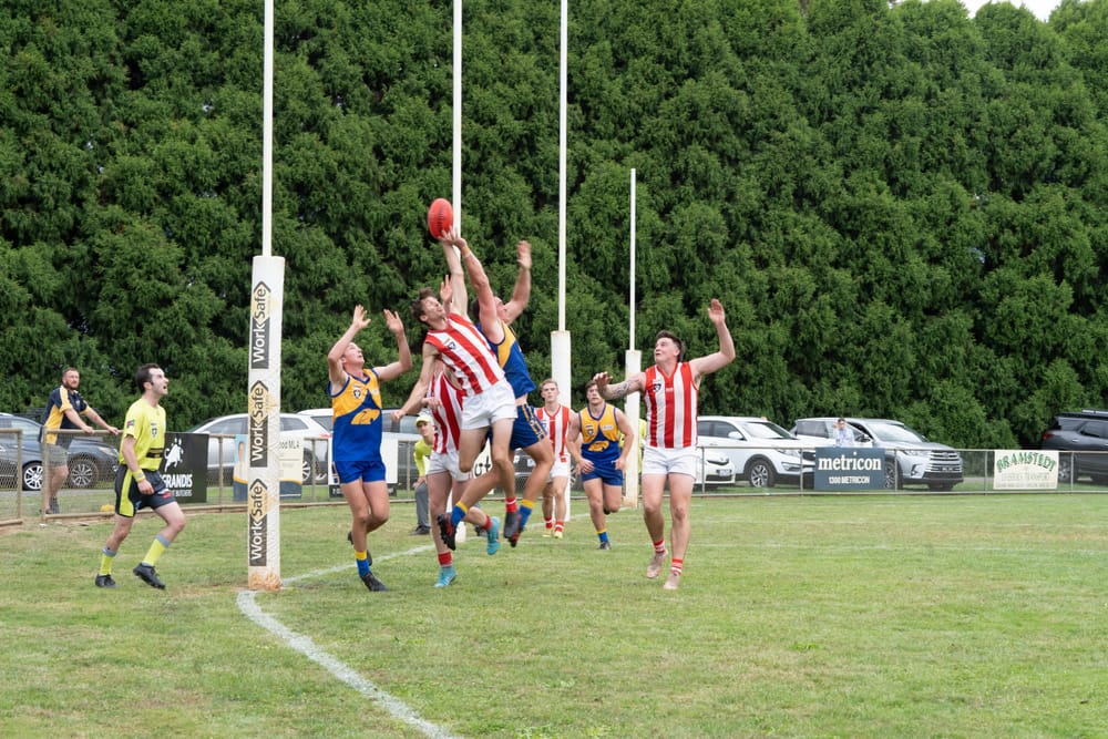 Jostling for position as finals approach in Ellinbank District footy post image