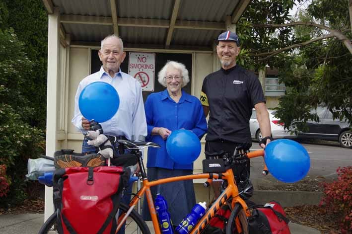 Bruce Bowman cycles to Perth post image