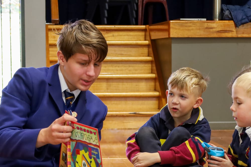 Student storytime post image