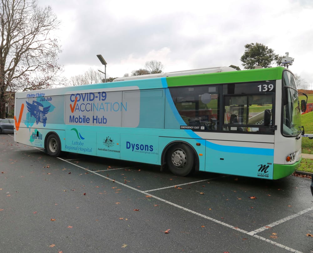 Covid Jab Bus Drouin - 14.06.2022 post image