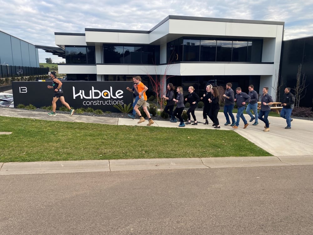 Staff aim high for mental health run post image