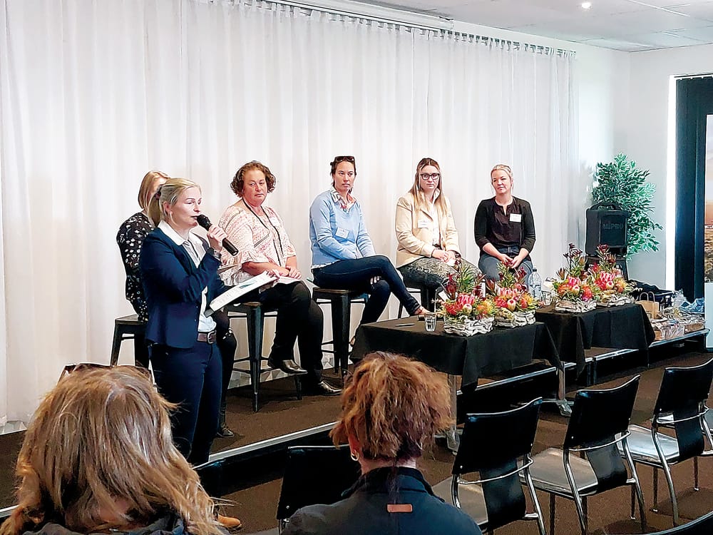 Women in dairy gather together post image