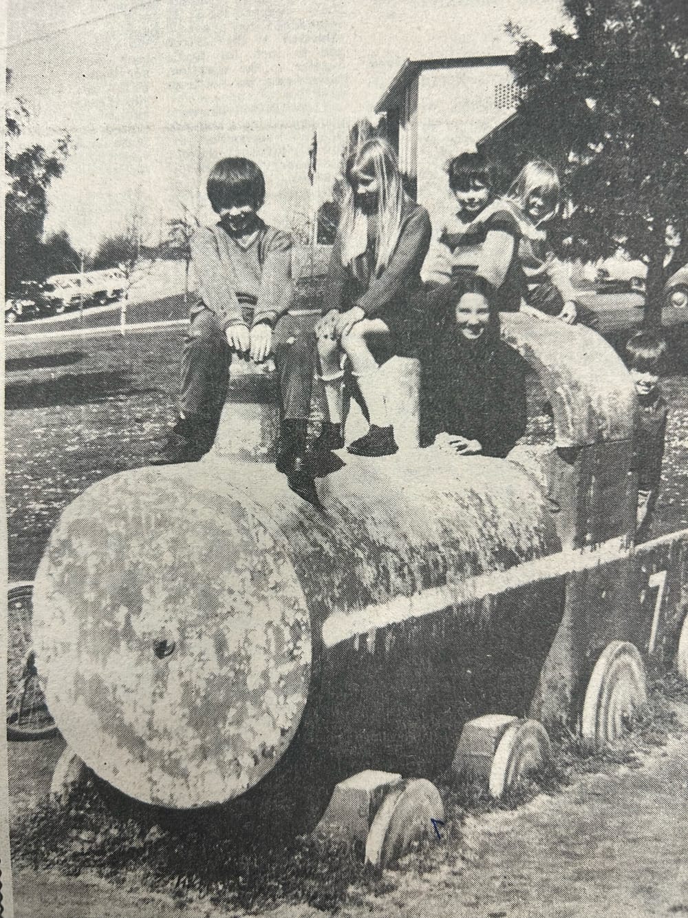Snapshot of the past - Civic Park train post image