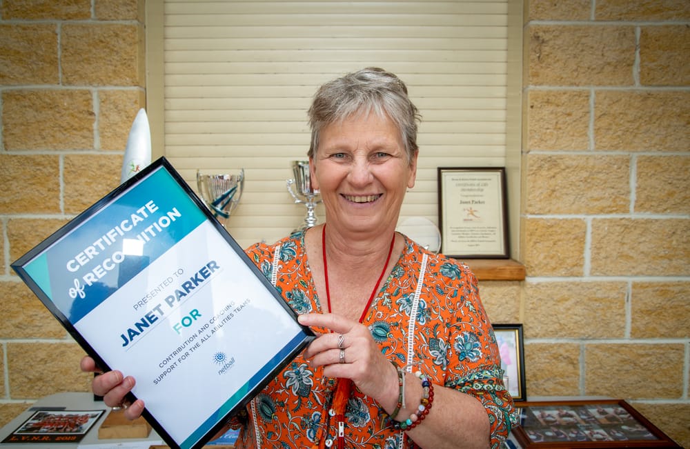 Netball journey recognised post image
