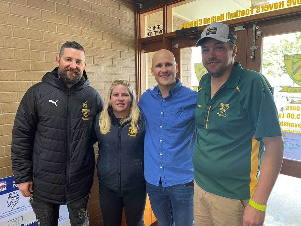 Little master visits Hill End Football Netball Club post image