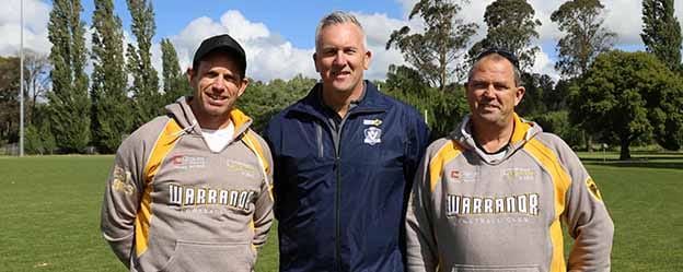 Warranor’s Duncan Ireland named junior footy coach of the year post image