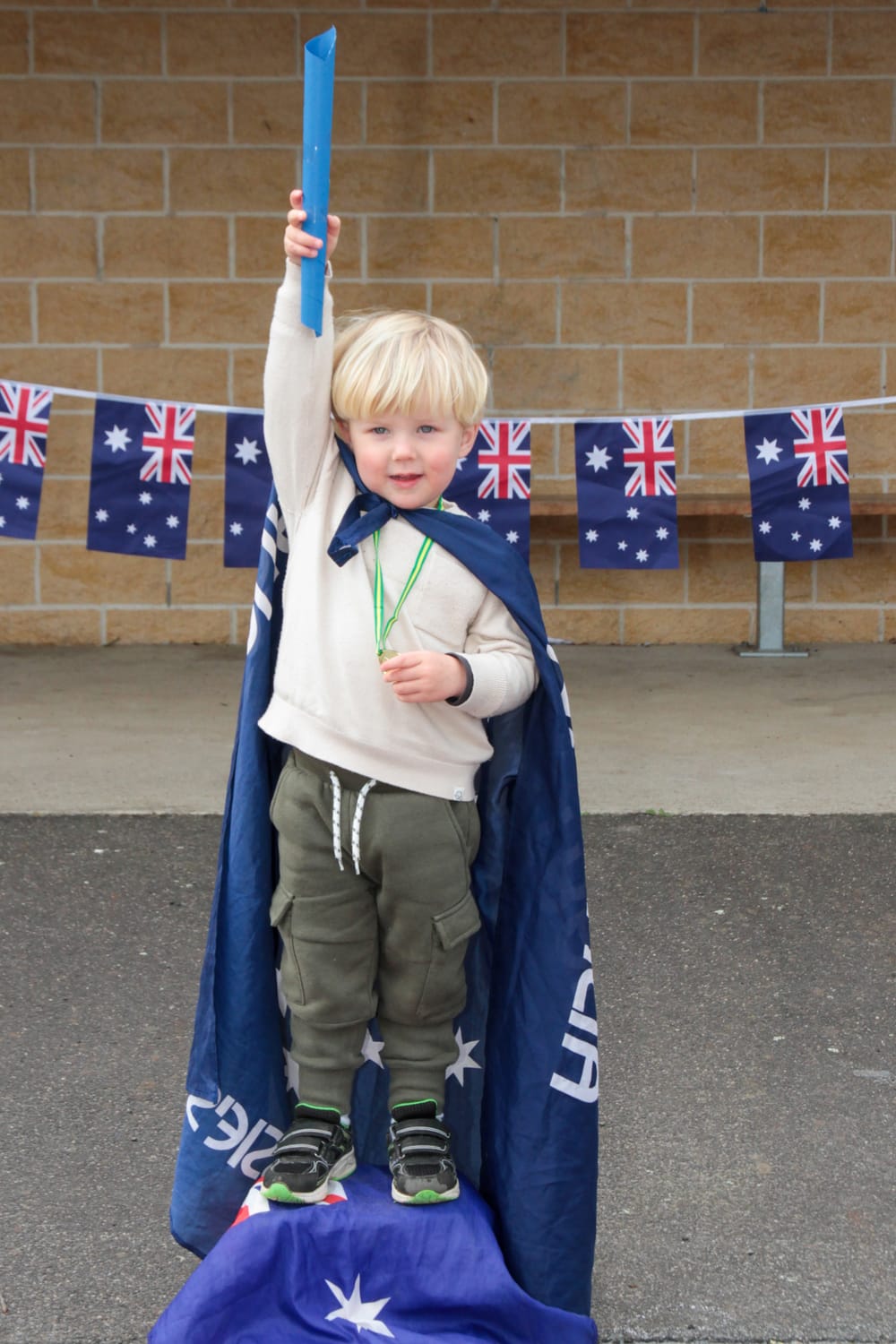 Olympic action at day care post image