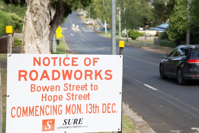 Sutton Street Roadworks- 13.01.2022 post image