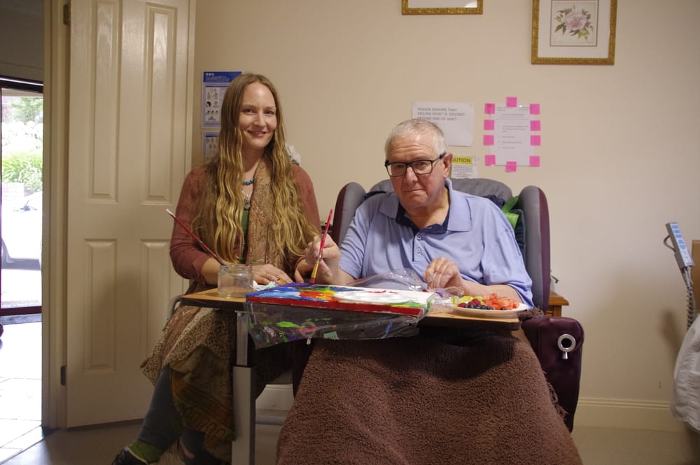 Gallery alive with colour post image