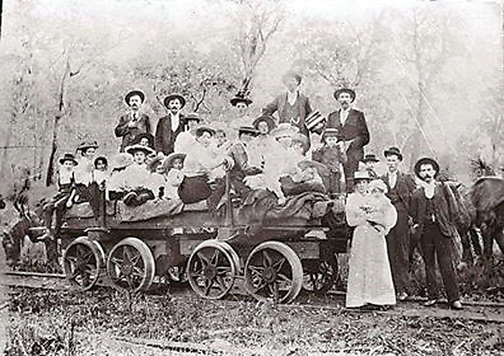 Snapshot of the past: bush mill post image