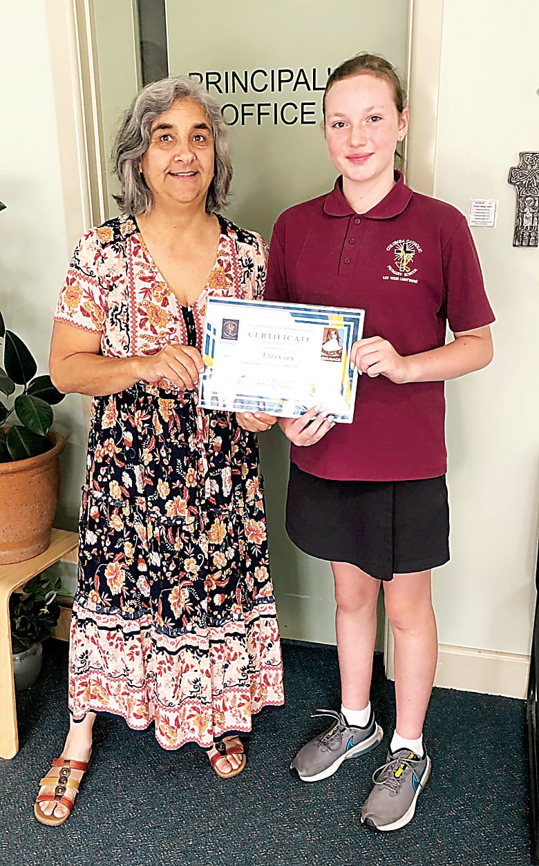 MacKillop award honour for Eliza post image