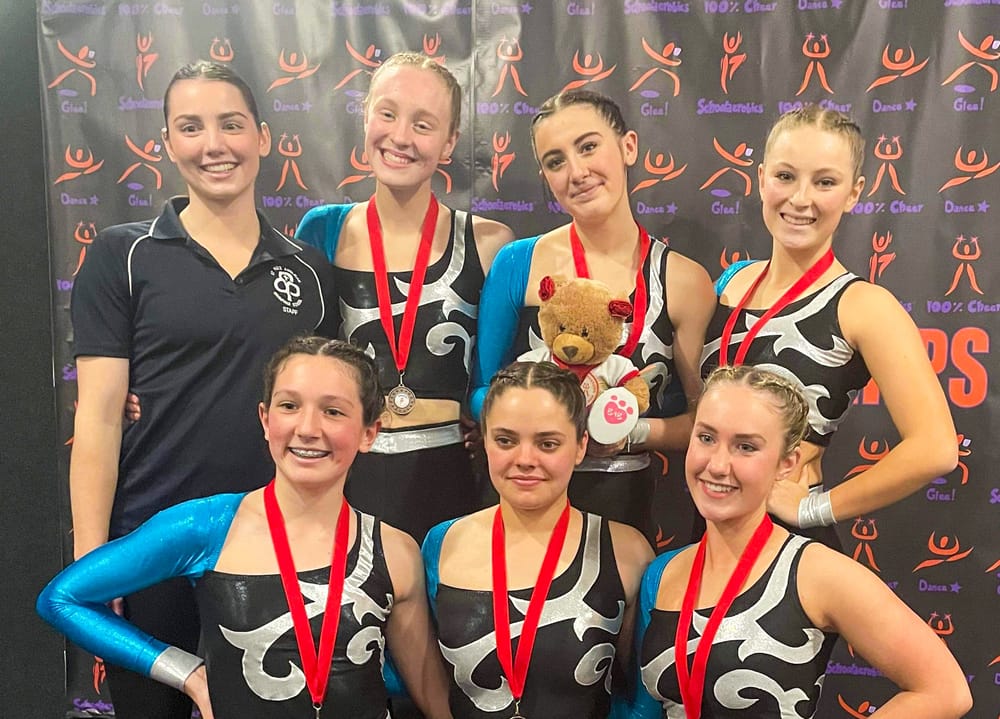 Saintly Ladies land medal post image