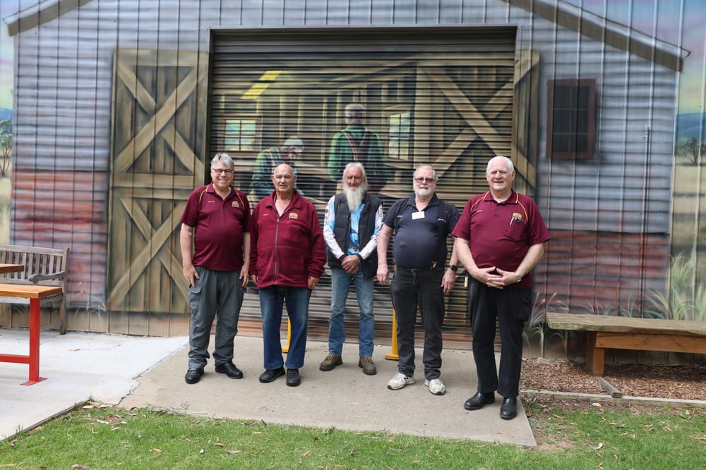Mural unveiled at Drouin Men's Shed post image
