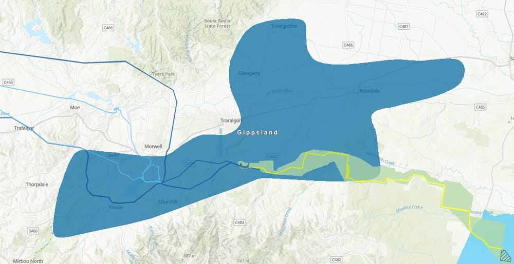 Small section of Baw Baw in zone post image