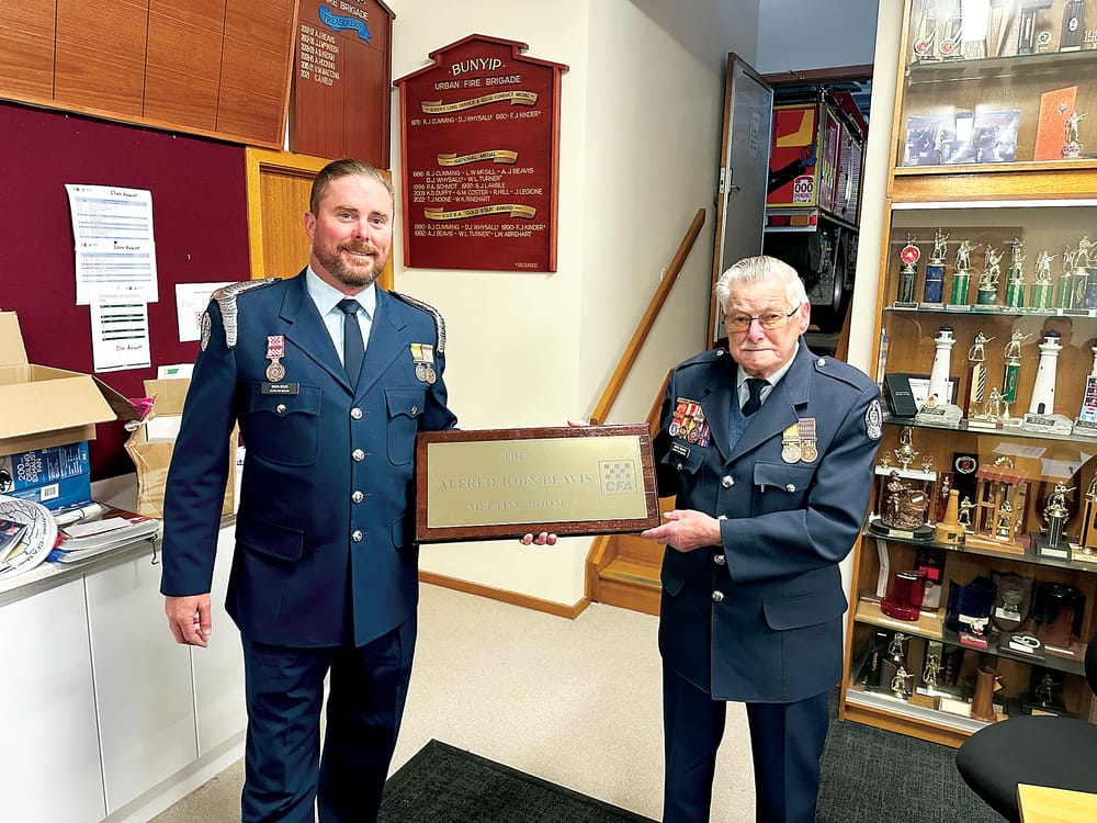 CFA legacy honoured post image