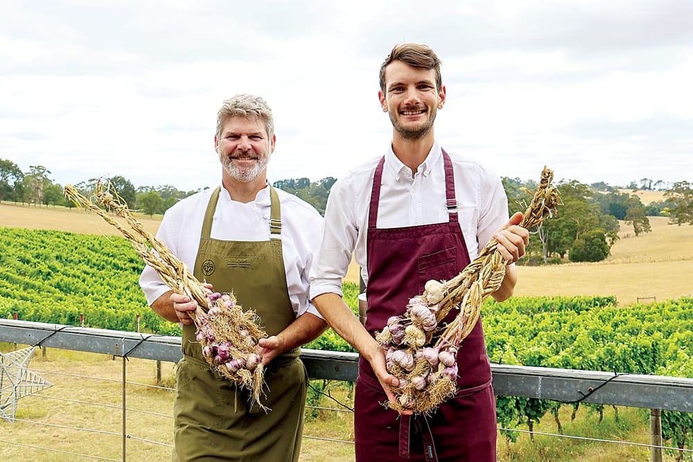 Local chefs at garlic festival this month post image