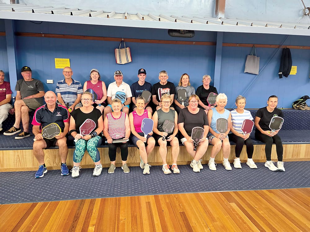 Pickleball kicks off post image