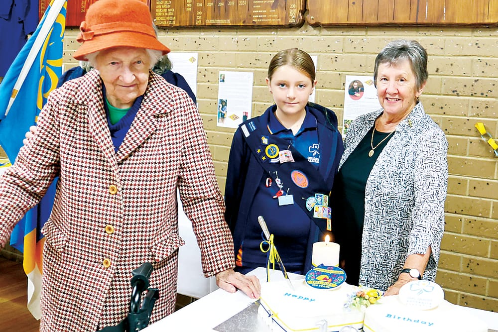 Drouin Girl Guides turn 100 post image