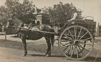 Snapshot of the past - Richard John Roe's delivery cart post image