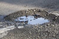 Focus on potholes, not speed post image