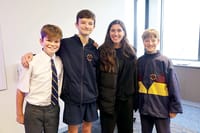 Sports stars visit St Paul's post image