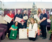 Voyage give gifts to hospital patients for Christmas post image