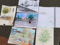 Sketching on location post image